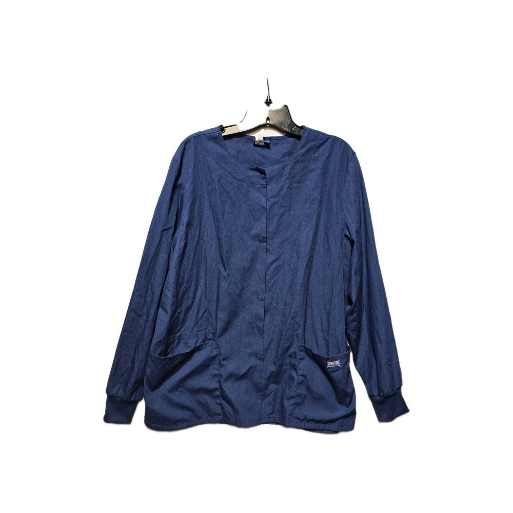 cherokee scrubs Women's Top Blue M Long Sleeves